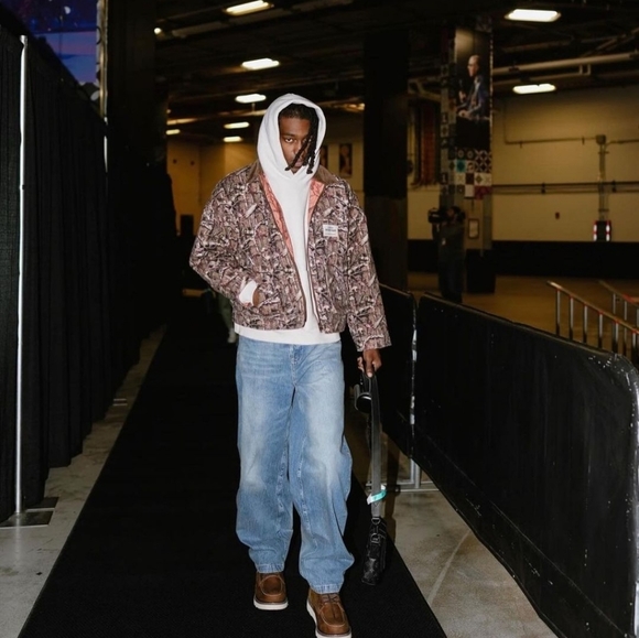 REVERSIBLE CAMO WORK JACKET FOR MEN - Picture 9 of 15